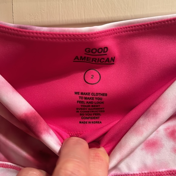 NWOT Good American Trippy Quartz Tie Dye 7/8 Legging Size 2 (med) - Picture 3 of 5